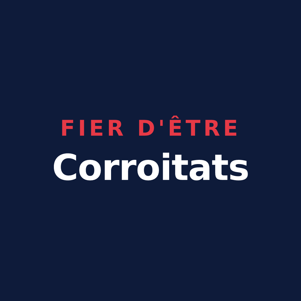 T-shirt « Fier d'être Corroitats » — design pour Corroy