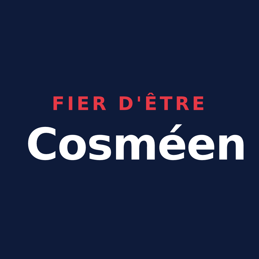 T-shirt « Fier d'être Cosméen » — design pour Cosmes