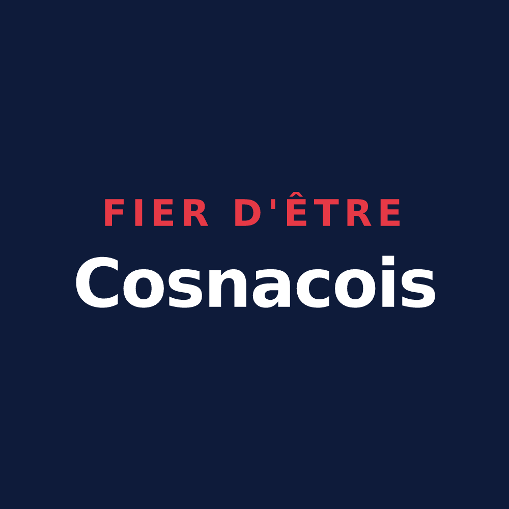 T-shirt « Fier d'être Cosnacois » — design pour Cosnac