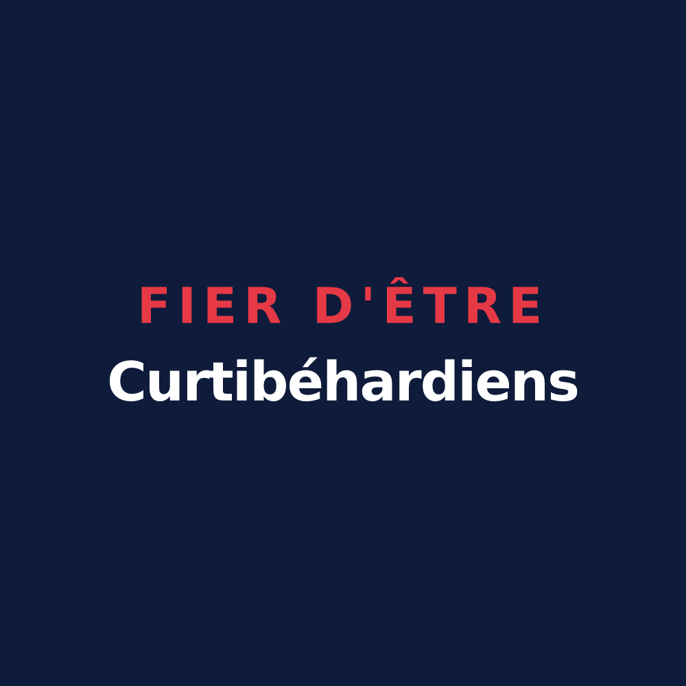 T-shirt « Fier d'être Curtibéhardiens » — design pour Coubert