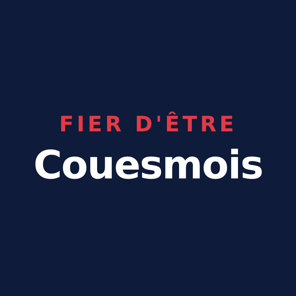 T-shirt « Fier d'être Couesmois » — design pour Couesmes