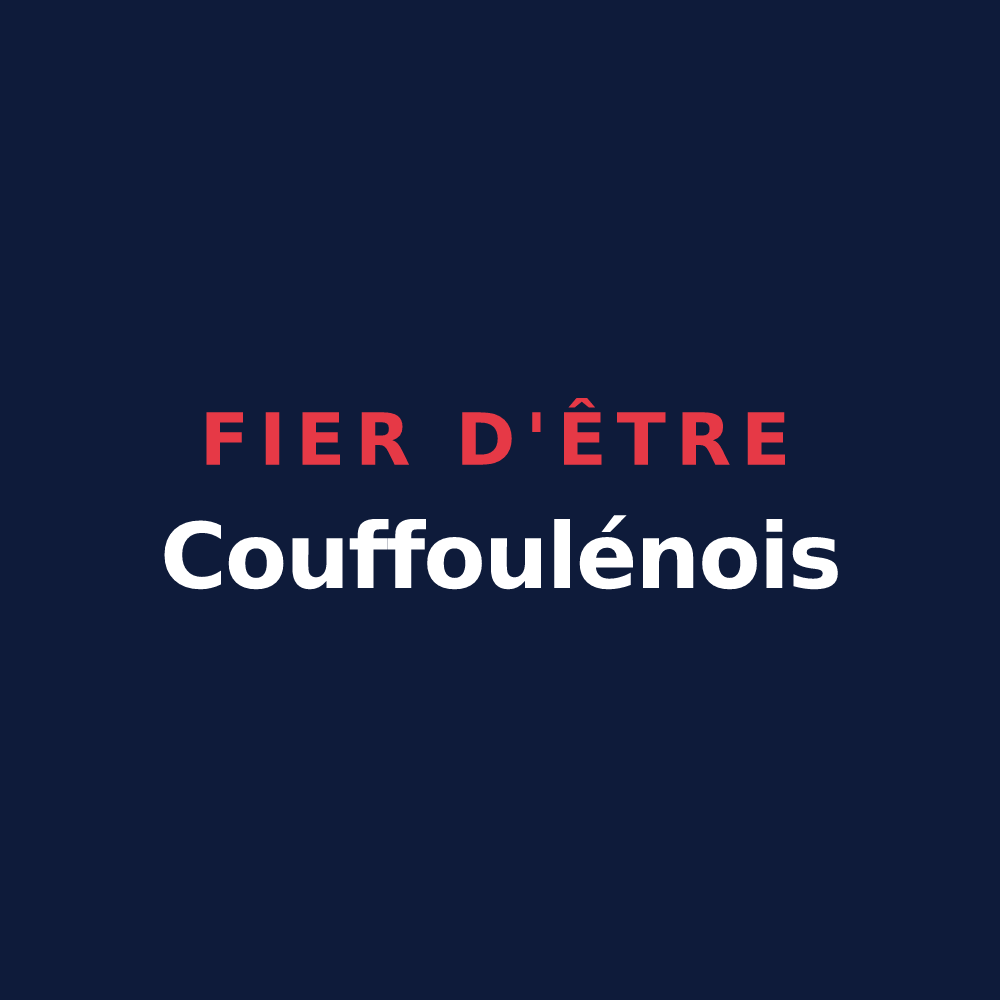 T-shirt « Fier d'être Couffoulénois » — design pour Couffoulens