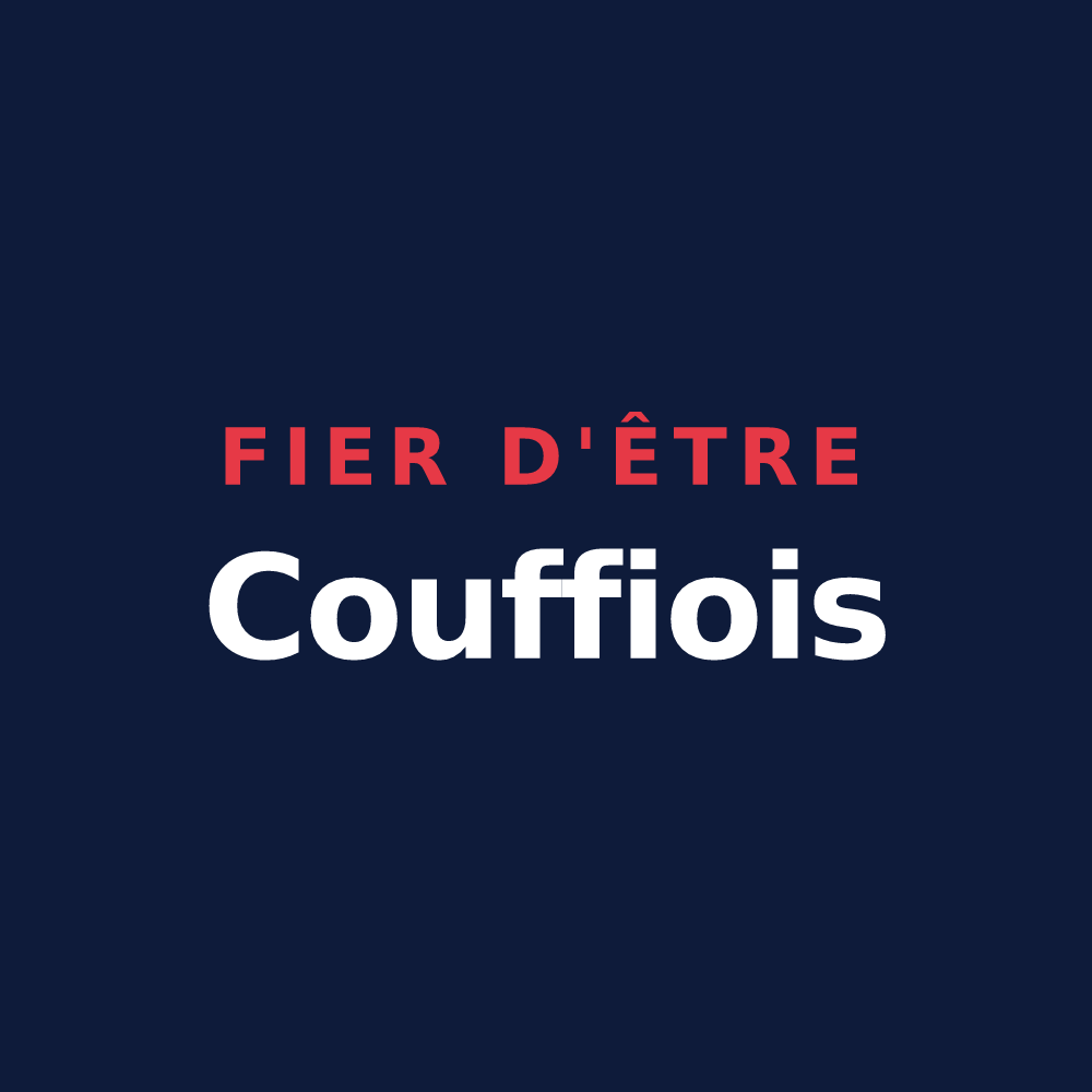 T-shirt « Fier d'être Couffiois » — design pour Couffy