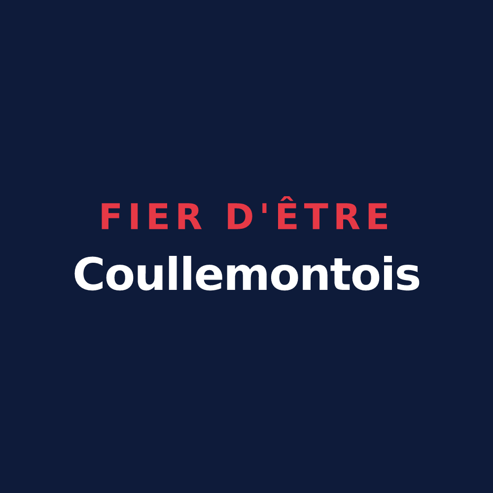 T-shirt « Fier d'être Coullemontois » — design pour Coullemont
