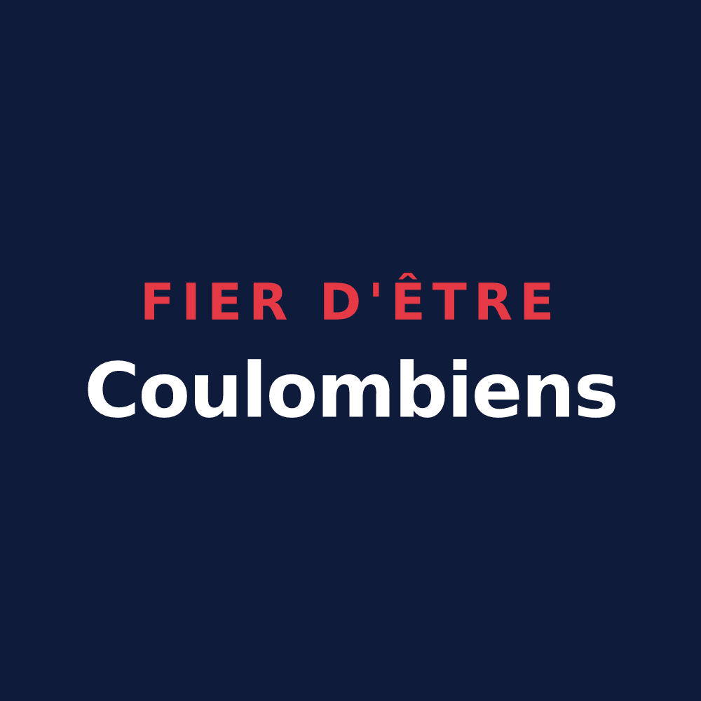 T-shirt « Fier d'être Coulombiens » — design pour Coulomby