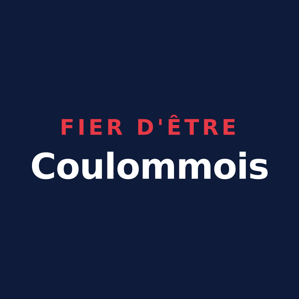 T-shirt « Fier d'être Coulommois » — design pour Coulommes-la-Montagne