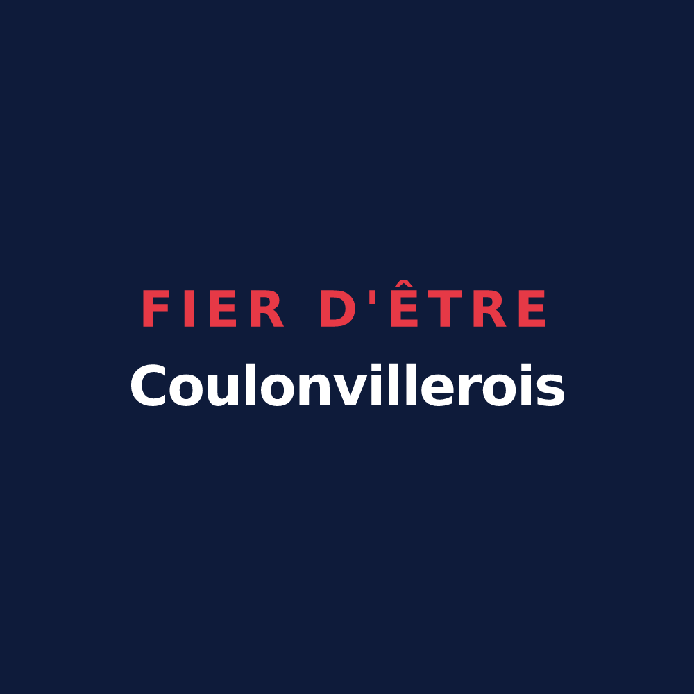 T-shirt « Fier d'être Coulonvillerois » — design pour Coulonvillers