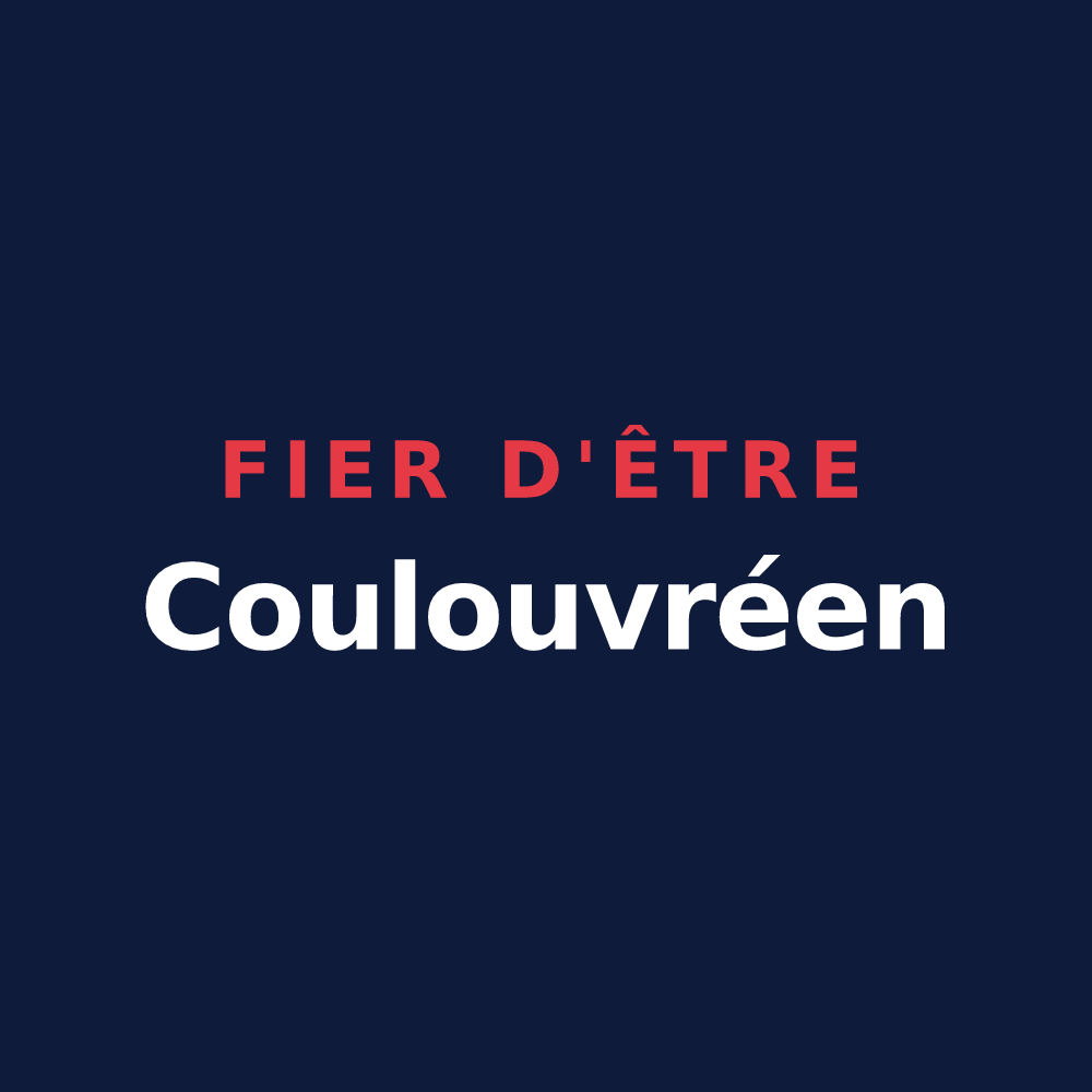 T-shirt « Fier d'être Coulouvréen » — design pour Coulouvray-Boisbenâtre