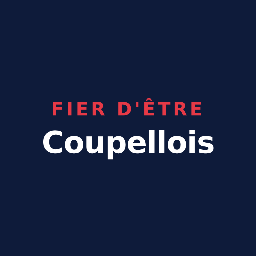 T-shirt « Fier d'être Coupellois » — design pour Coupelle-Neuve