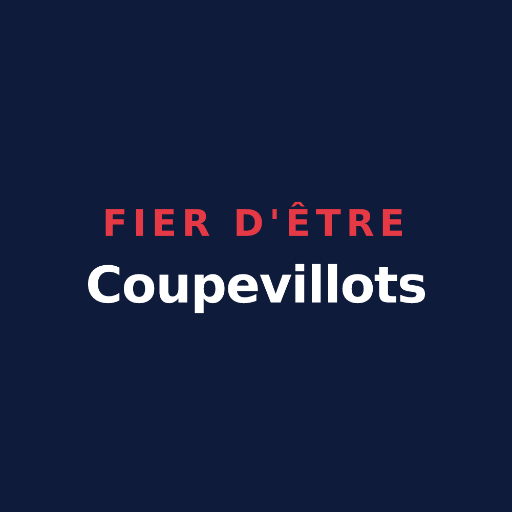 T-shirt « Fier d'être Coupevillots » — design pour Coupéville