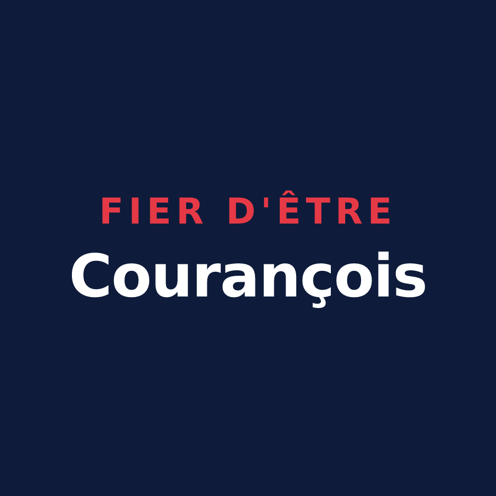 T-shirt « Fier d'être Courançois » — design pour Courances