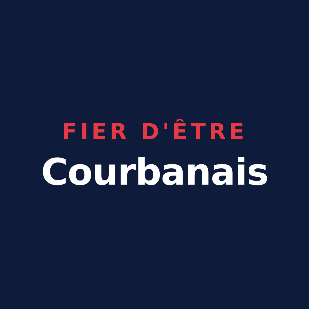 T-shirt « Fier d'être Courbanais » — design pour Courban