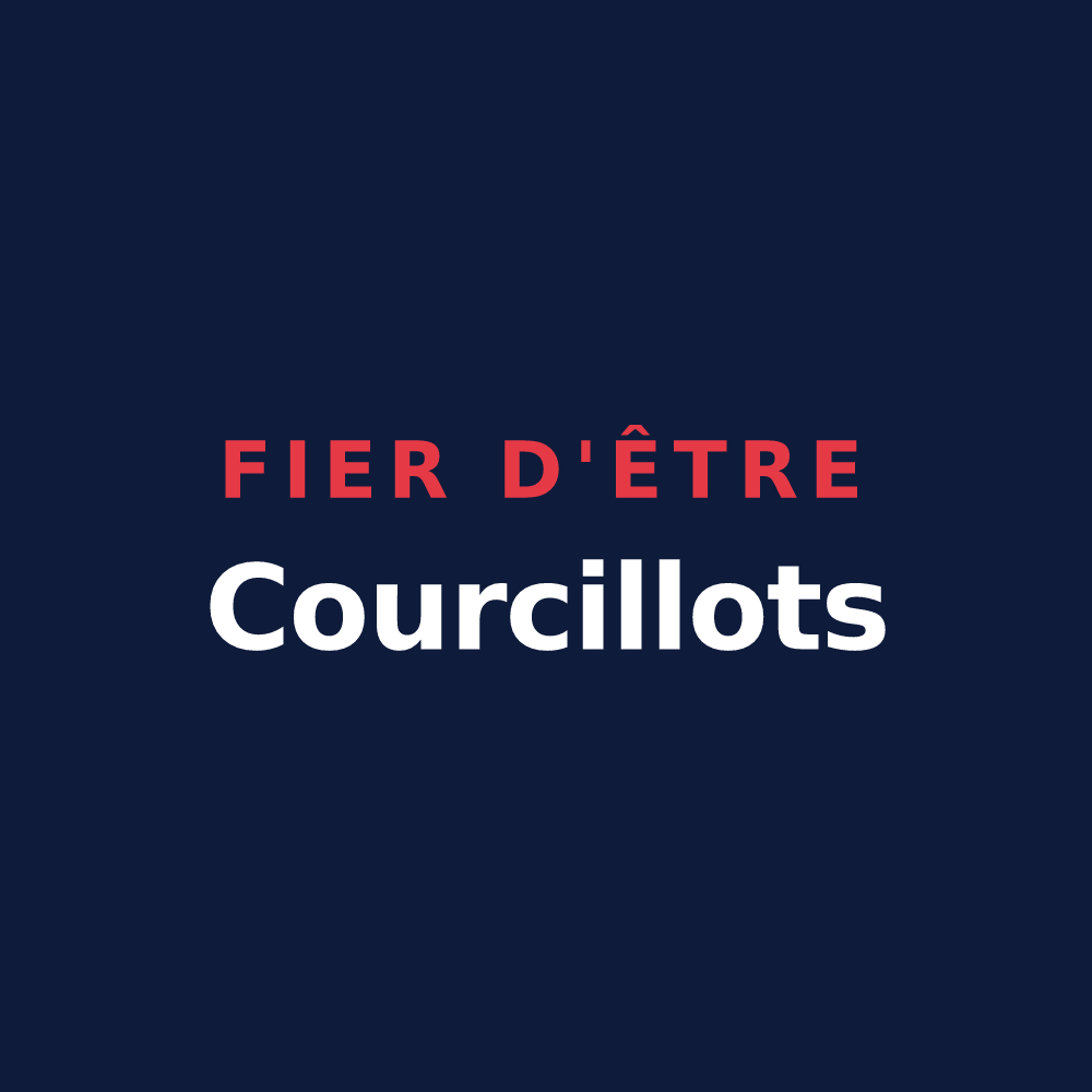 T-shirt « Fier d'être Courcillots » — design pour Courçais