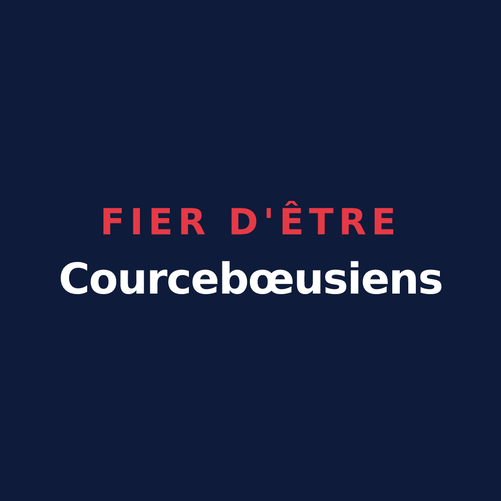 T-shirt « Fier d'être Courcebœusiens » — design pour Courcebœufs