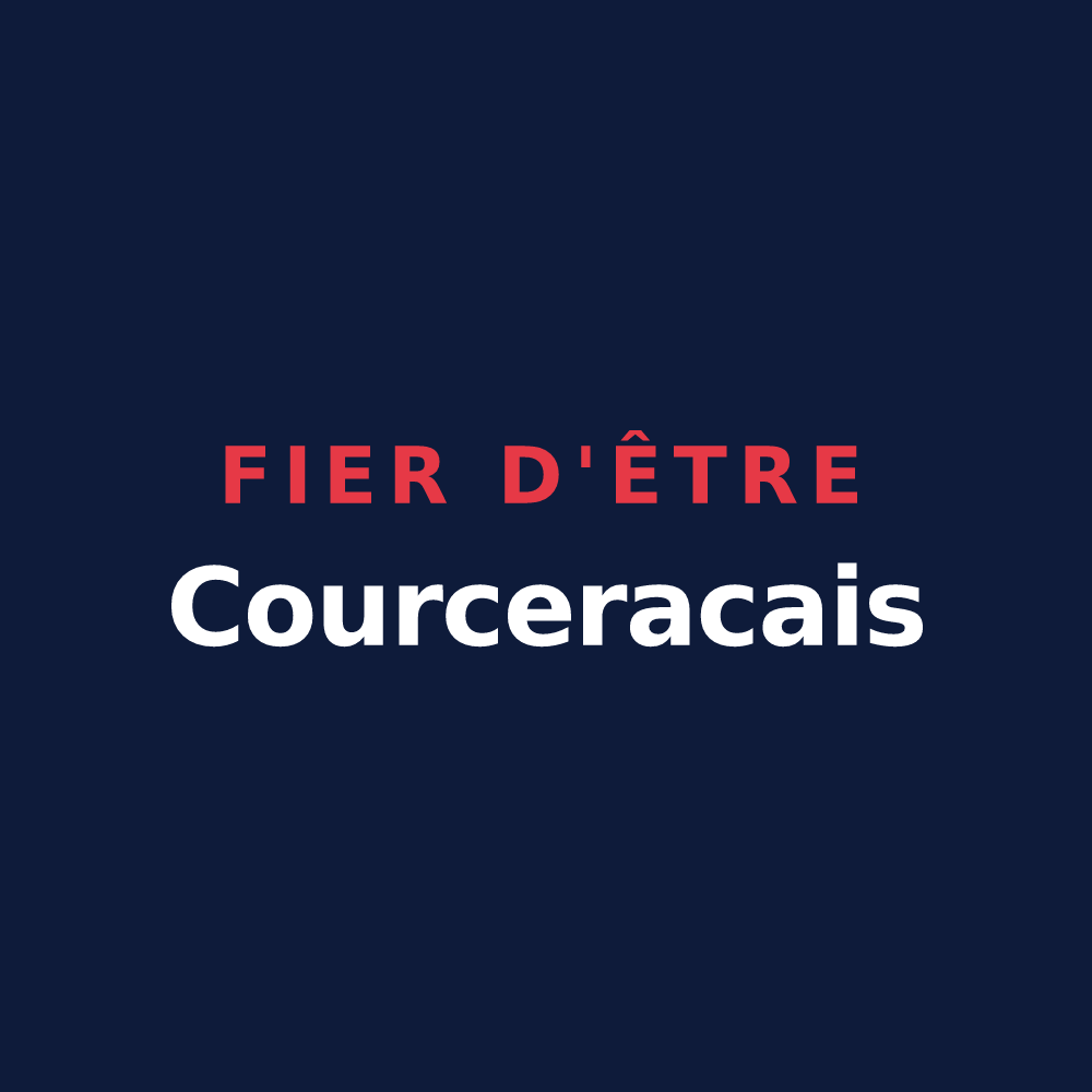 T-shirt « Fier d'être Courceracais » — design pour Courcerac