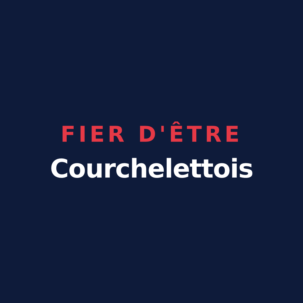 T-shirt « Fier d'être Courchelettois » — design pour Courchelettes