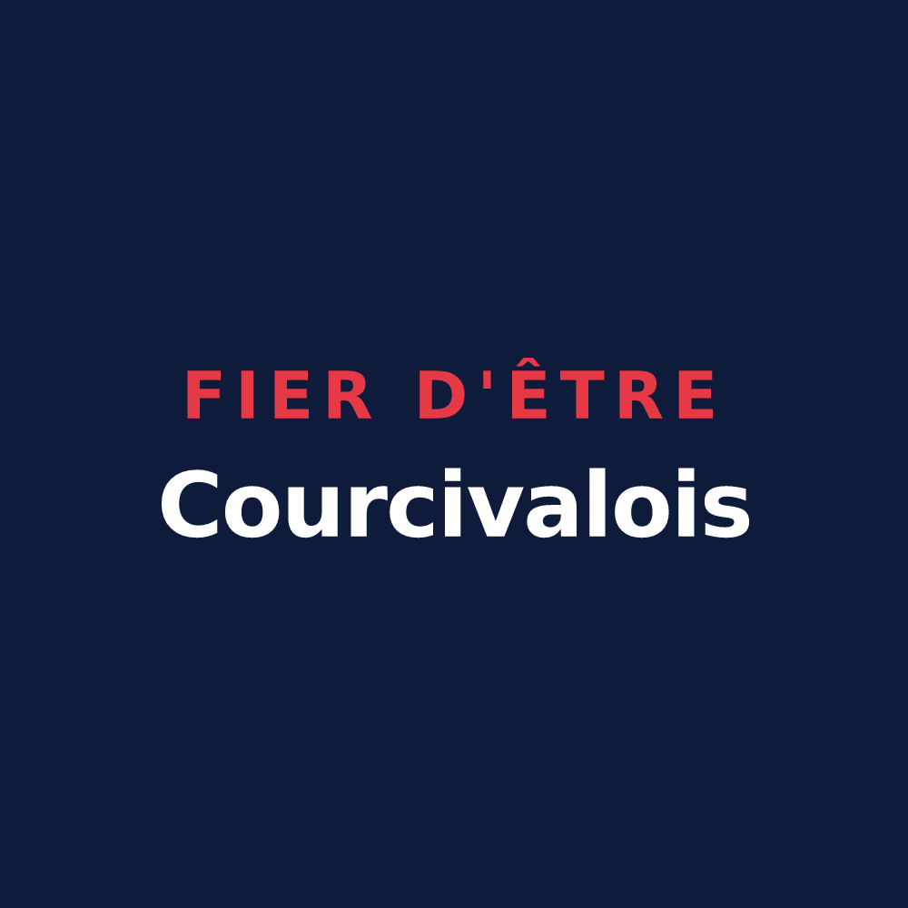 T-shirt « Fier d'être Courcivalois » — design pour Courcival