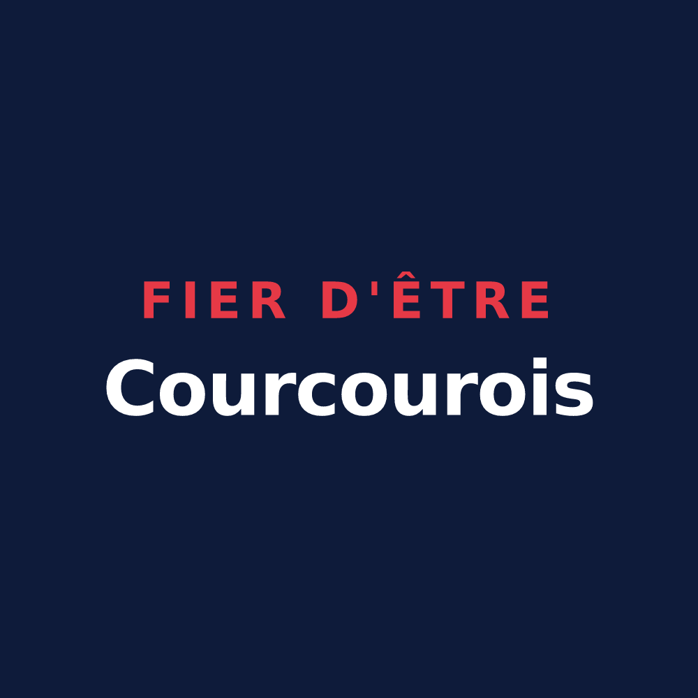 T-shirt « Fier d'être Courcourois » — design pour Courcoury