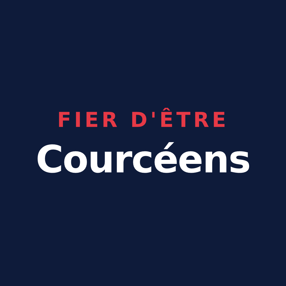T-shirt « Fier d'être Courcéens » — design pour Courcy