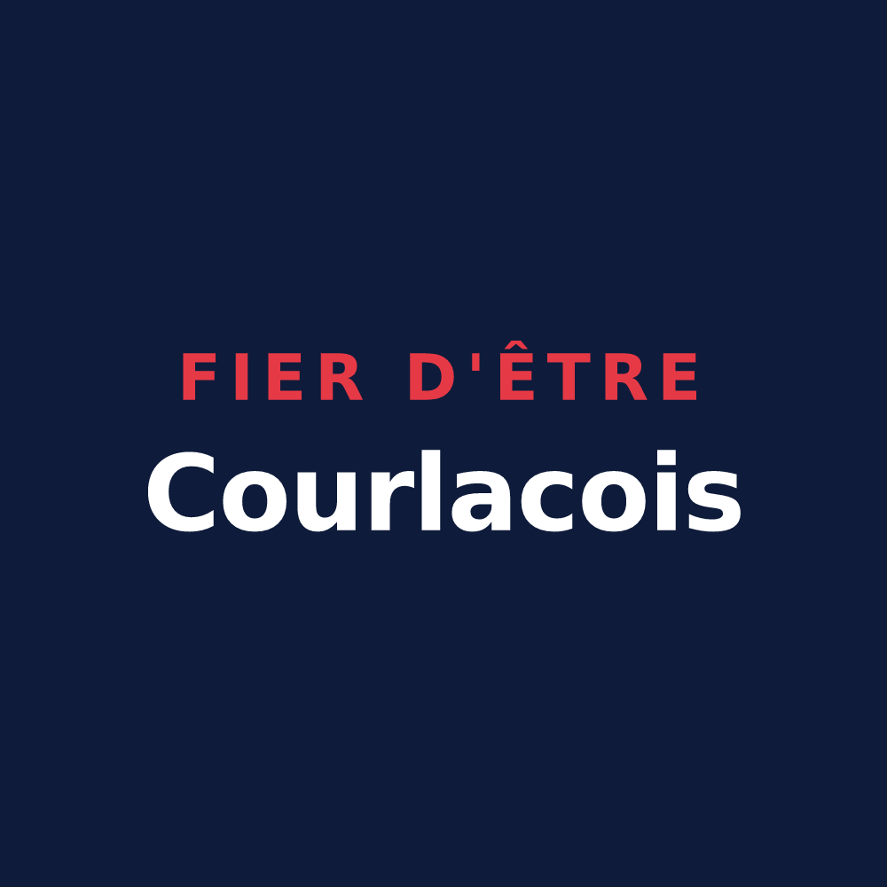T-shirt « Fier d'être Courlacois » — design pour Courlac