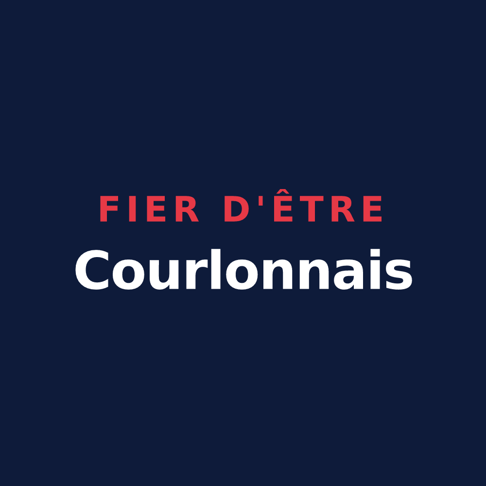 T-shirt « Fier d'être Courlonnais » — design pour Courlon-sur-Yonne
