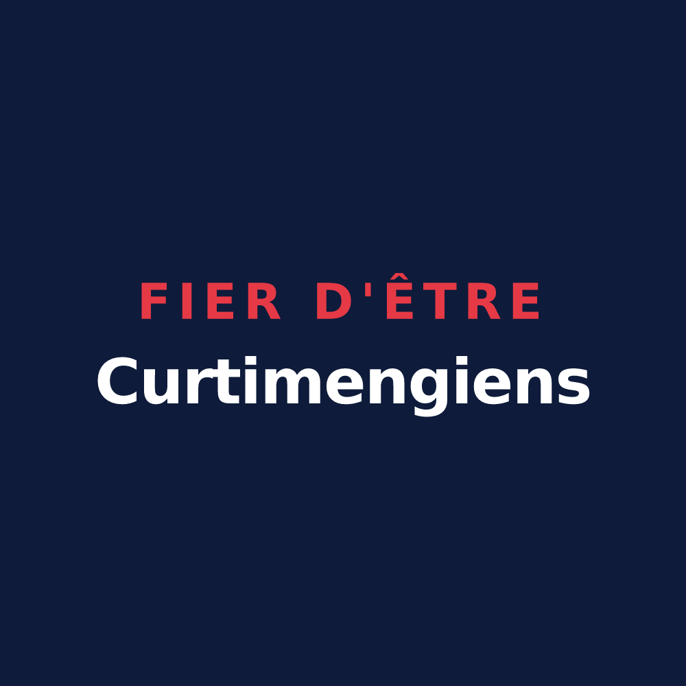 T-shirt « Fier d'être Curtimengiens » — design pour Courmangoux