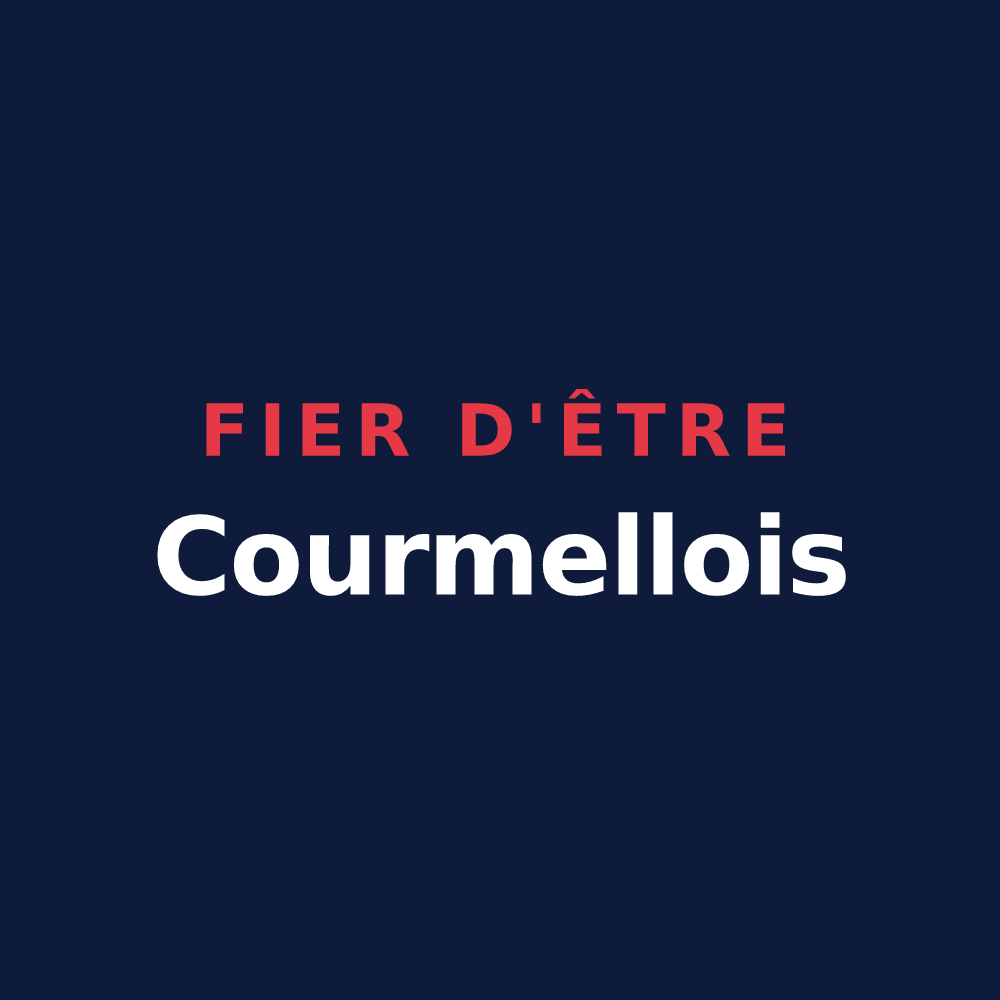 T-shirt « Fier d'être Courmellois » — design pour Courmelles