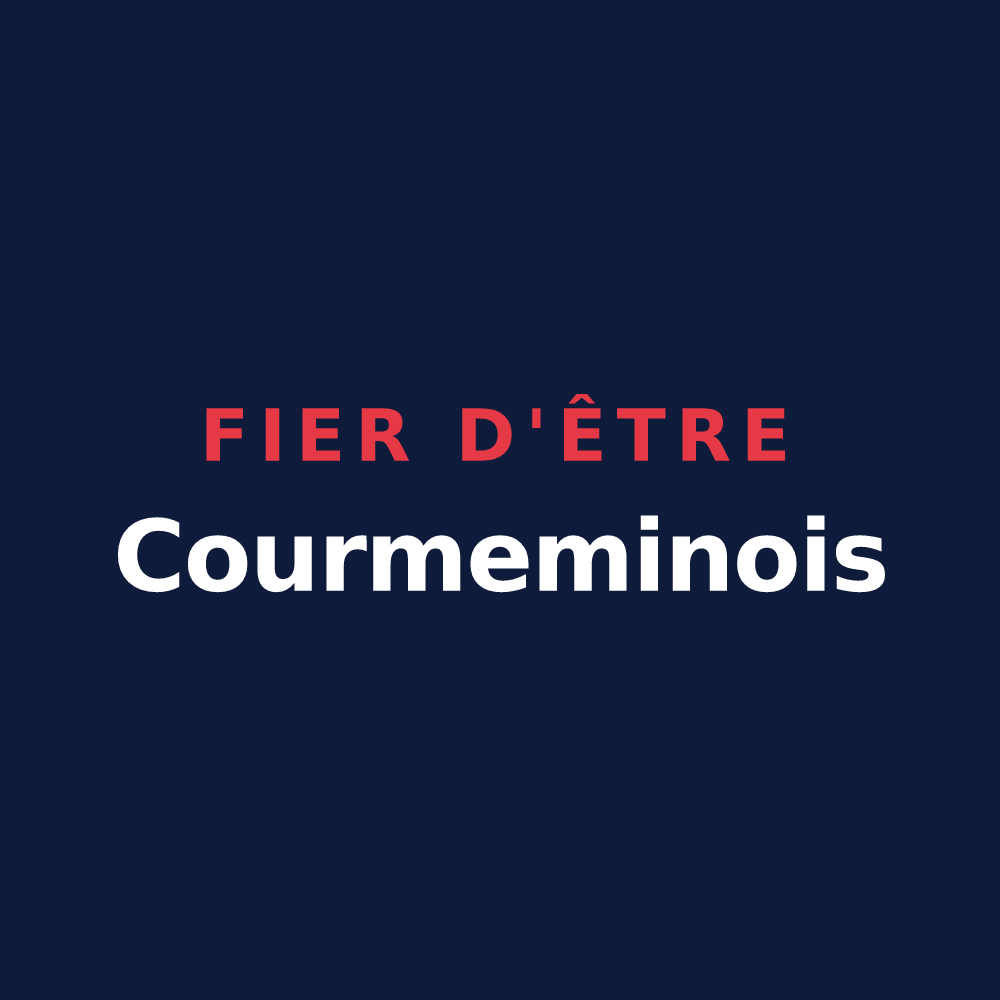 T-shirt « Fier d'être Courmeminois » — design pour Courmemin