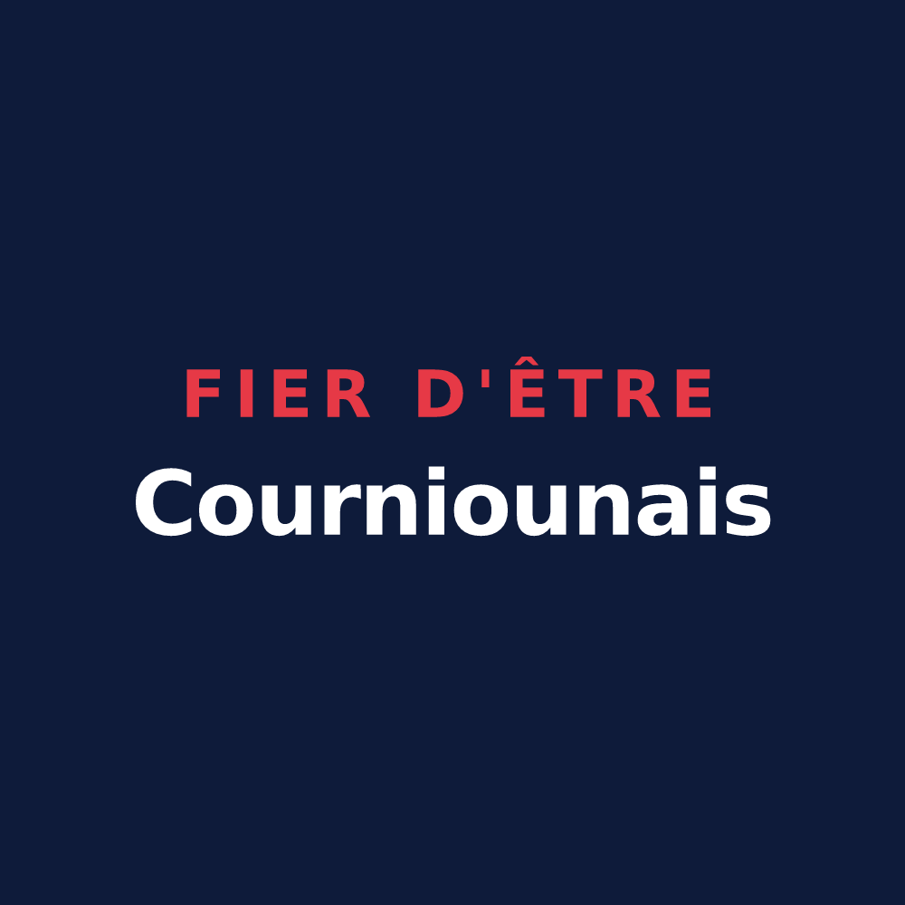T-shirt « Fier d'être Courniounais » — design pour Courniou