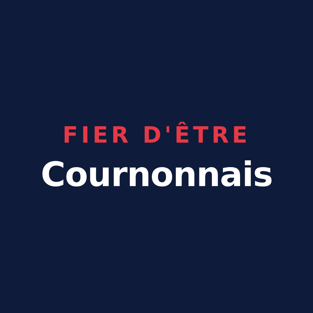 T-shirt « Fier d'être Cournonnais » — design pour Cournon