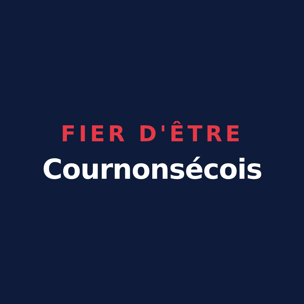 T-shirt « Fier d'être Cournonsécois » — design pour Cournonsec