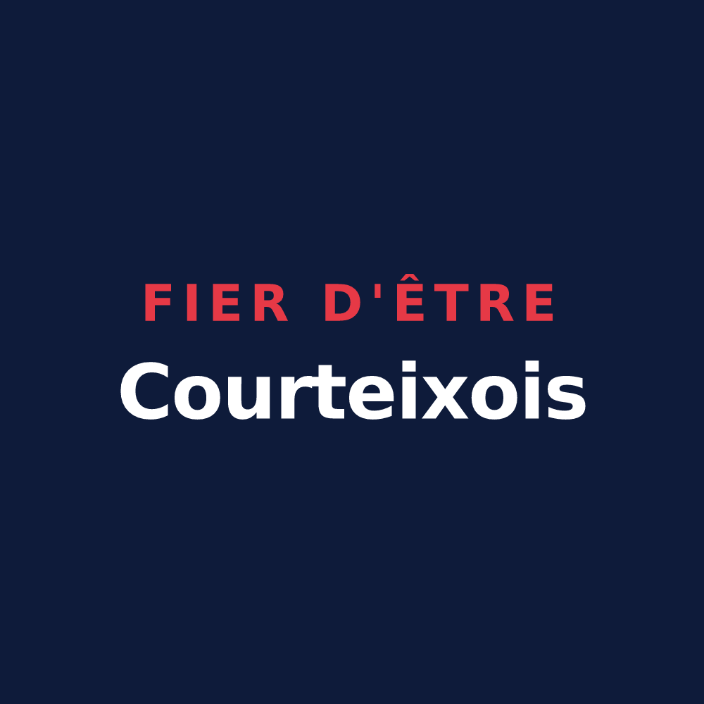 T-shirt « Fier d'être Courteixois » — design pour Courteix