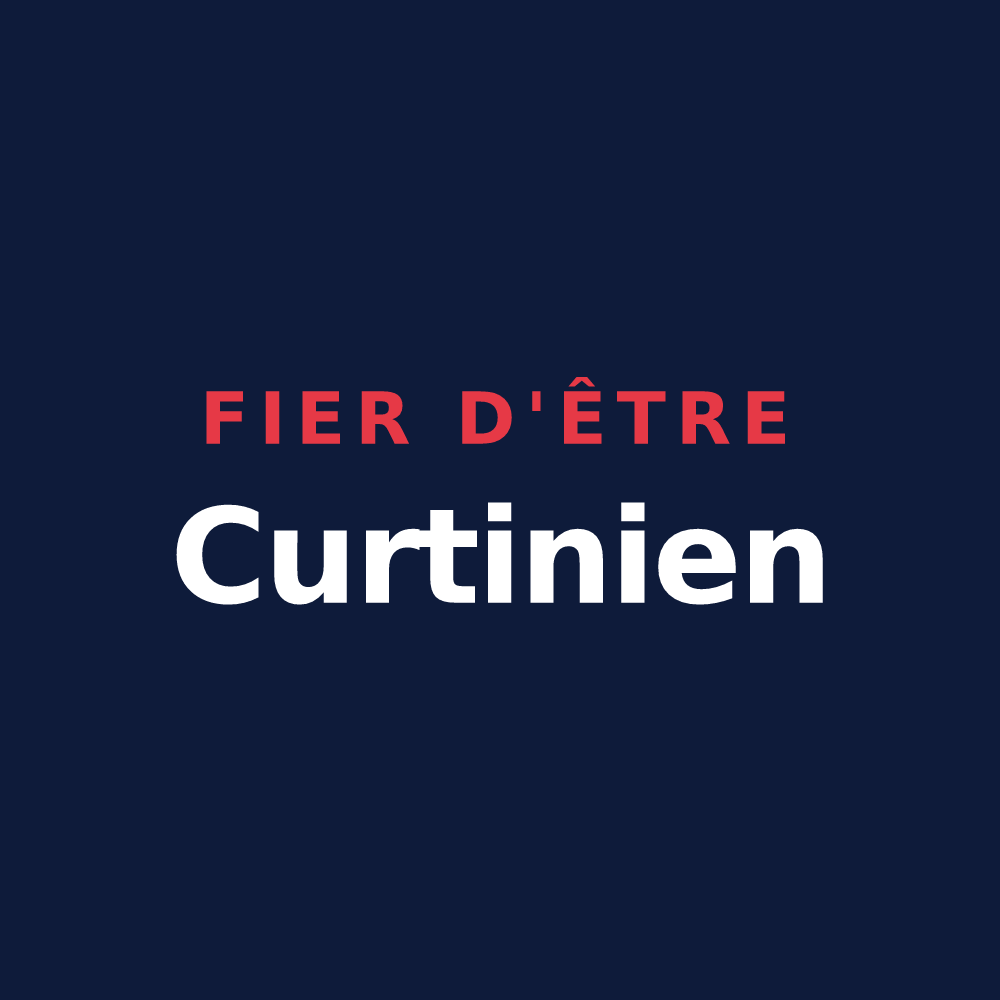 T-shirt « Fier d'être Curtinien » — design pour Courtenay