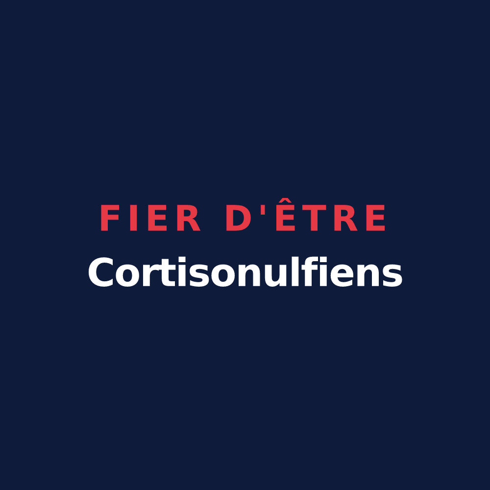 T-shirt « Fier d'être Cortisonulfiens » — design pour Courtenot