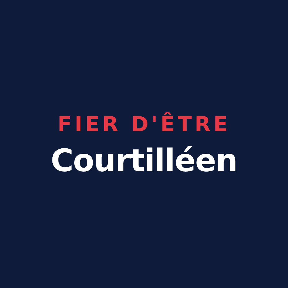 T-shirt « Fier d'être Courtilléen » — design pour Courtillers