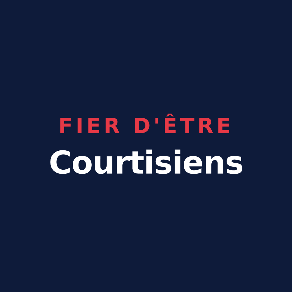 T-shirt « Fier d'être Courtisiens » — design pour Courtisols