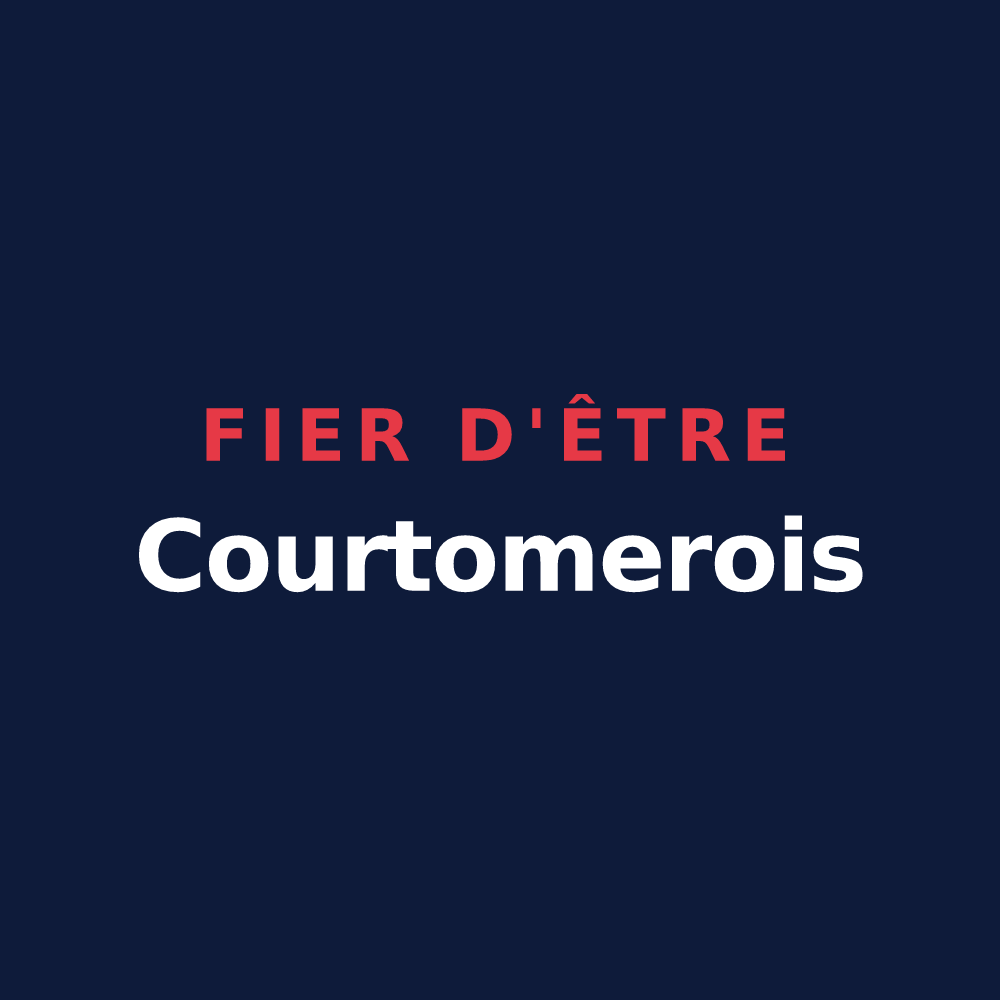 T-shirt « Fier d'être Courtomerois » — design pour Courtomer