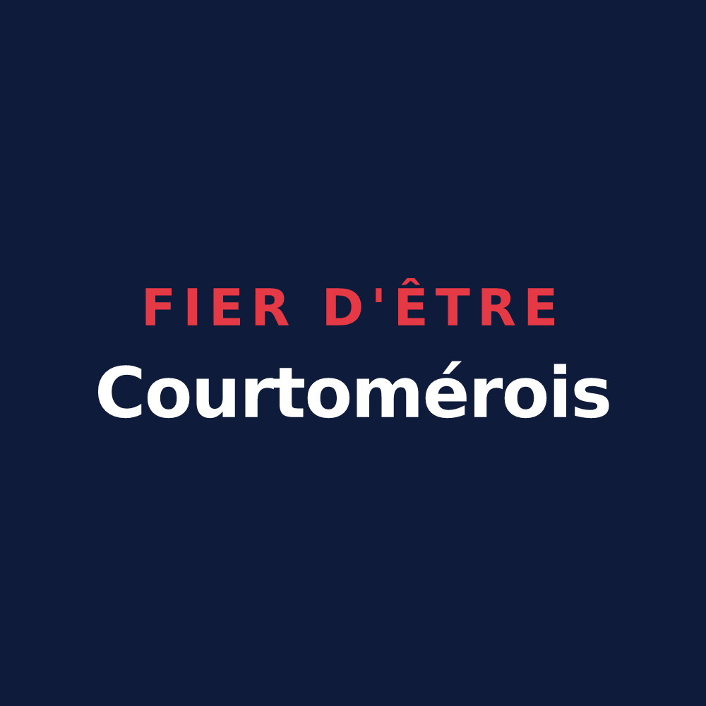 T-shirt « Fier d'être Courtomérois » — design pour Courtomer