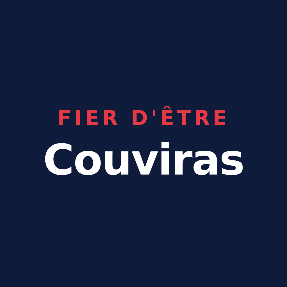T-shirt « Fier d'être Couviras » — design pour Courvières
