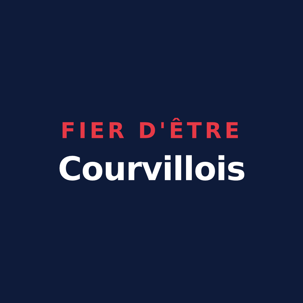T-shirt « Fier d'être Courvillois » — design pour Courville