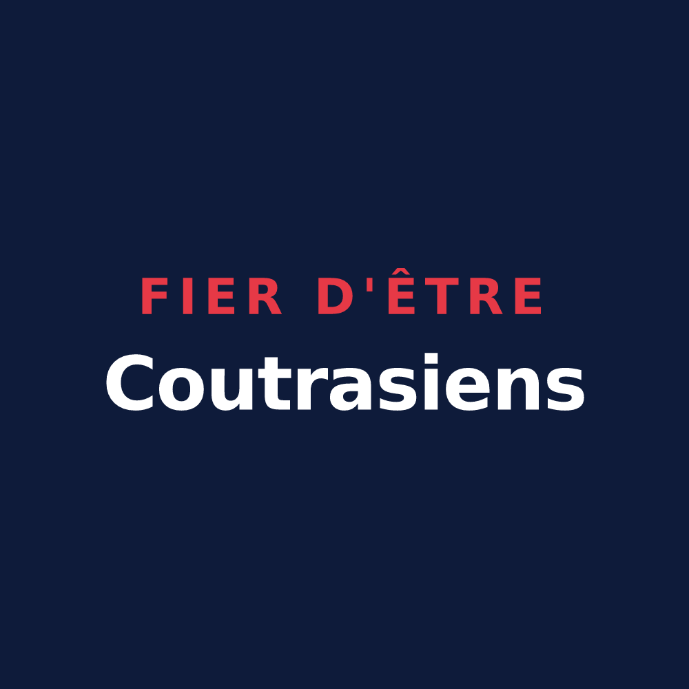 T-shirt « Fier d'être Coutrasiens » — design pour Coutras