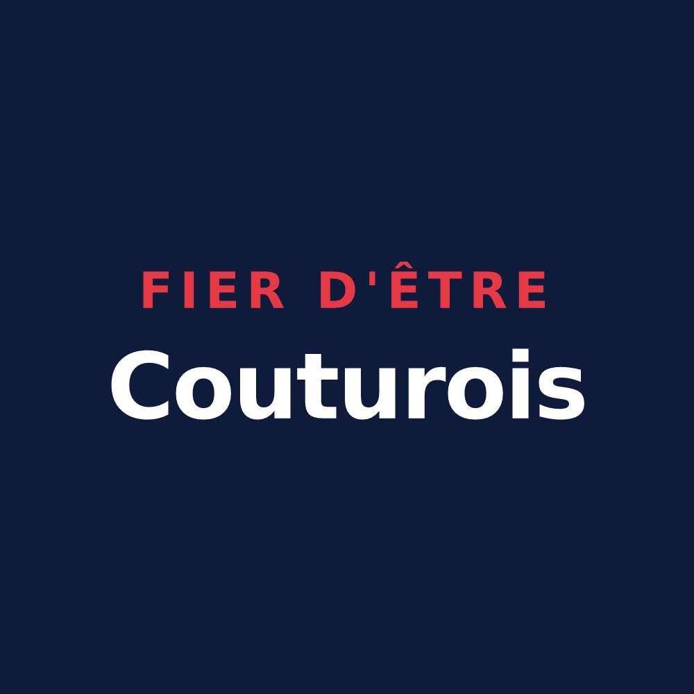 T-shirt « Fier d'être Couturois » — design pour Couture