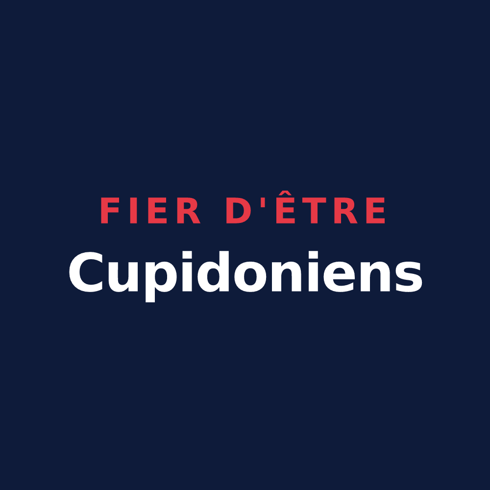 T-shirt « Fier d'être Cupidoniens » — design pour Couvonges