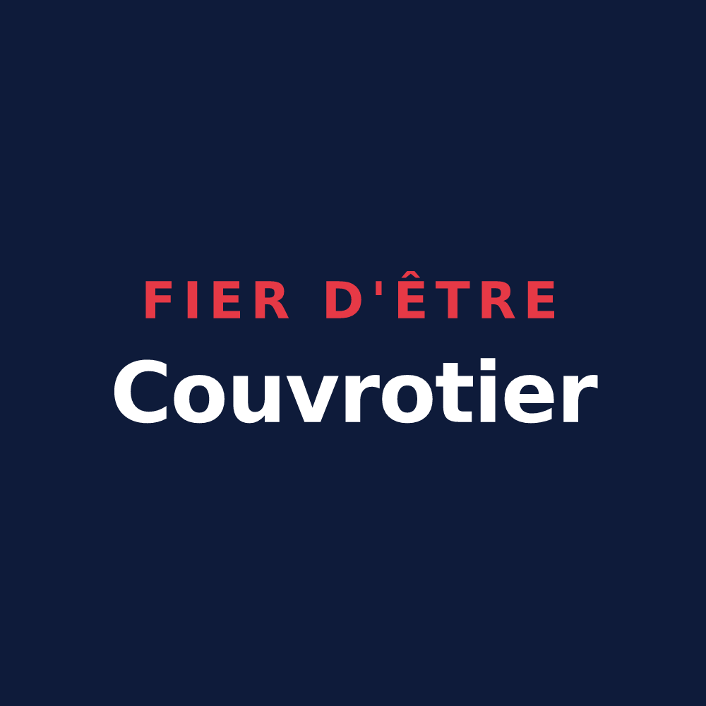 T-shirt « Fier d'être Couvrotier » — design pour Couvrot