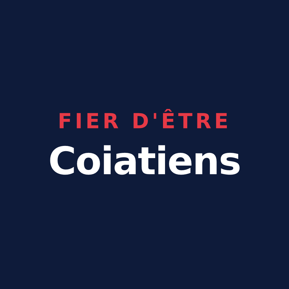 T-shirt « Fier d'être Coiatiens » — design pour Couy