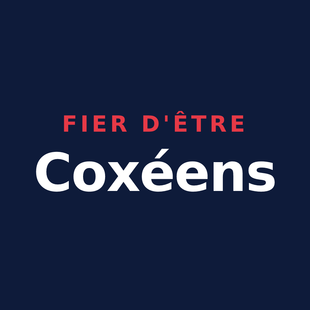 T-shirt « Fier d'être Coxéens » — design pour Cox
