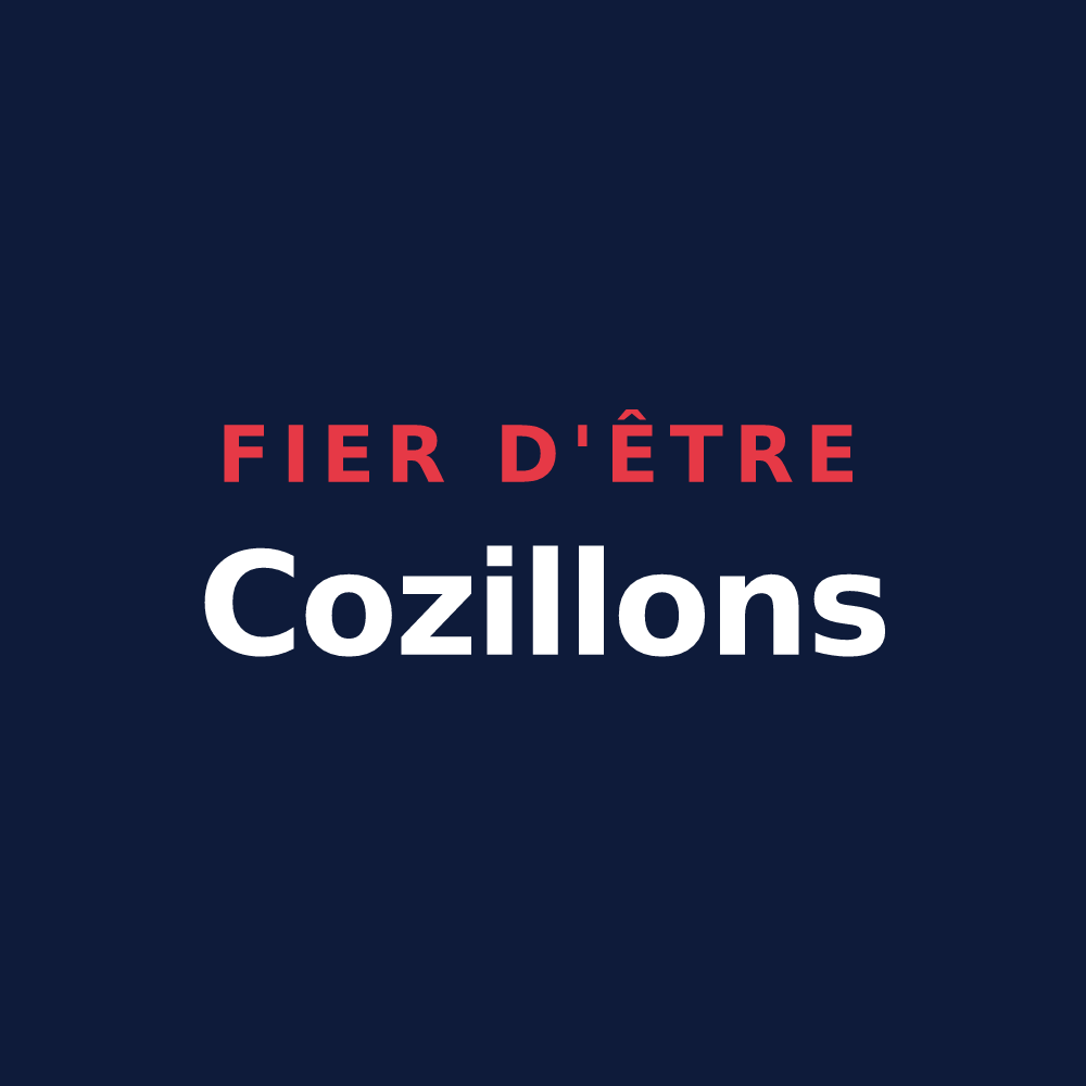 T-shirt « Fier d'être Cozillons » — design pour Cozes