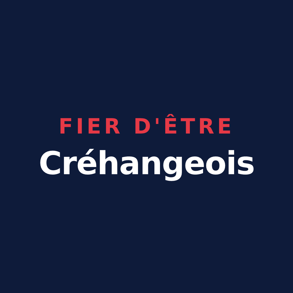 T-shirt « Fier d'être Créhangeois » — design pour Créhange