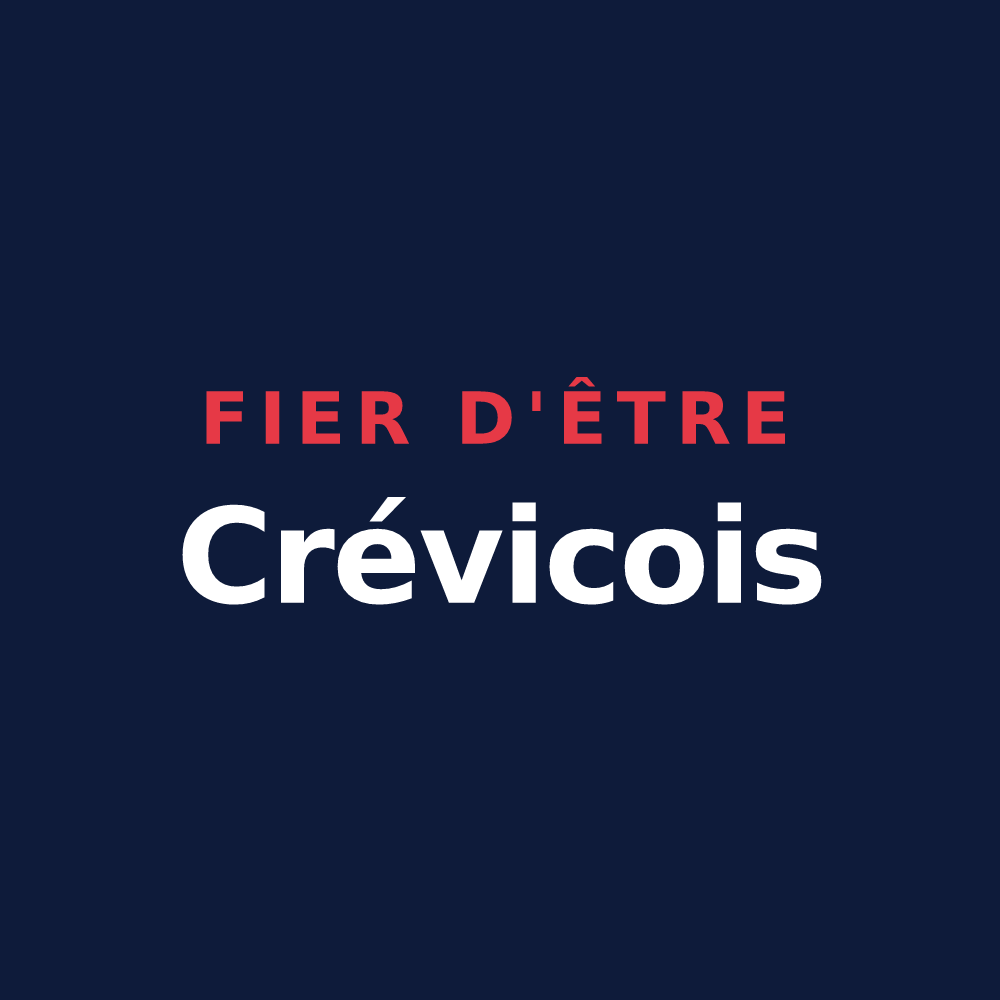 T-shirt « Fier d'être Crévicois » — design pour Crévic