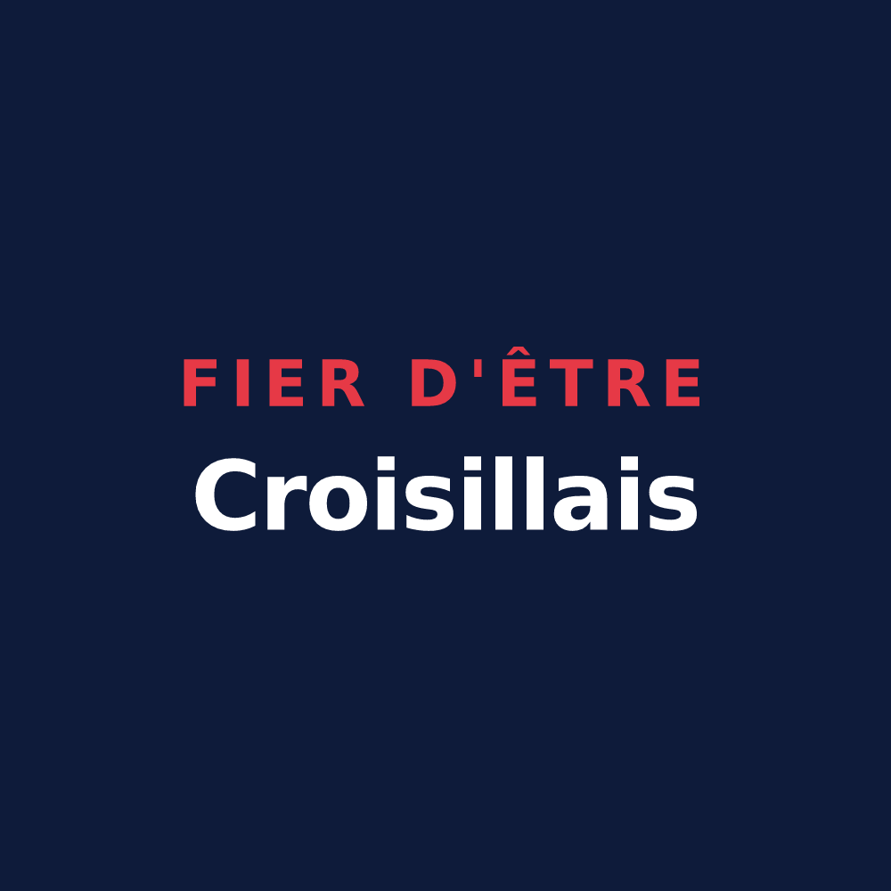 T-shirt « Fier d'être Croisillais » — design pour Croisilles